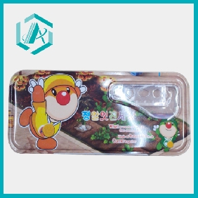 high quality iron students stationery set pencil box