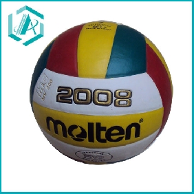 Wholesale colorful bbrand molten taining 2008 pvc volleyball