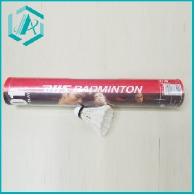 Wholesale brand durable Duck feather cork head shuttlecock