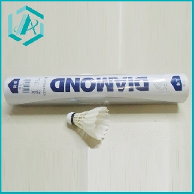 Wholesale duck feather foam+cock head Shuttlecock