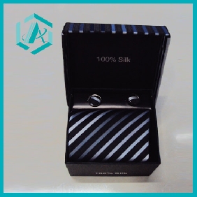 Wholesale mixed color men favorite necktie with white strips