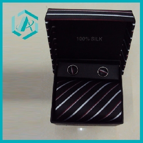 Wholesale three colors nice men neckties gift set