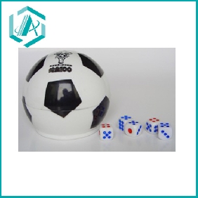 90mm*80mm PP Football Dice Cup For Entertainment
