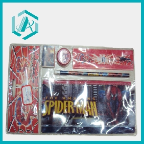 Wholesale hot sell~cartoon design~school~students' favorite~stationery set