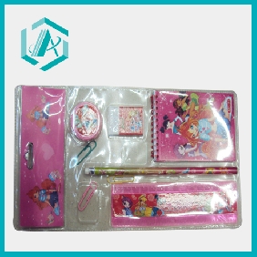 students' favorite cartoon design hot sell stationery set