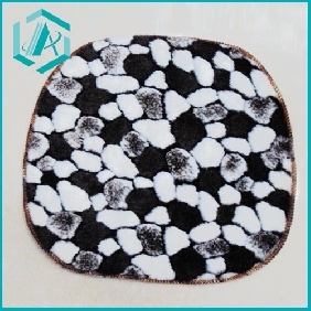 Wholesale promotion lint black and white Sitting pad