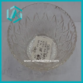 Wholesale vintage pressed clear glass candy bowl