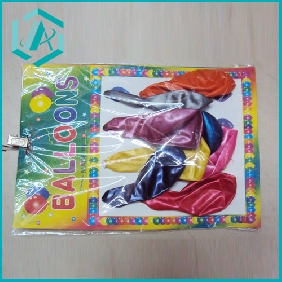 metalic color latex balloons