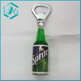 Wholesale green sprite drink bottle cap opener promotion