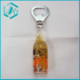 Wholesale self design bright color floater bottle cap opener