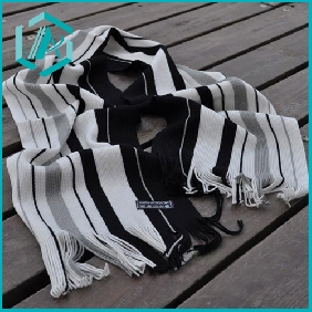 Wholesale 2011 newest men's fashion stripe scarf, western style sells very well