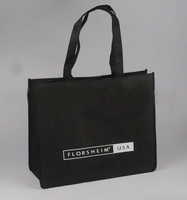 Wholesale logo printing promotional shopping bags non woven bag with OEM service any color or size available