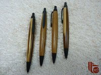 Wholesale best selling fangle cheap price hiqu quality bamboo push ball pen