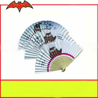 Wholesale elegant Promotion Chinese Bamboo Fan/Folding fan for Home Decoration