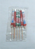 Wholesale multicolors new desgin low price  Disposable Decorate Umbrella