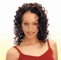 Wholesale best selling deep weave Non-Remy Indian Hair /HH wigs for women