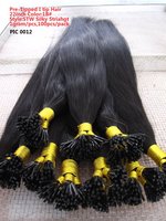 Wholesale pre-bond top quality U tip human hair extension indian remy hair
