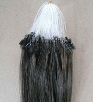 Wholesale Silky Straight Wave Pre-Bonded Micro ring-loop human hair extension