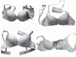 Wholesale 100% cotton and Spandex all season cheap bra stock for womens
