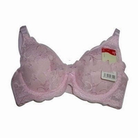 Wholesale hot selling pink front Closure maternity Lace Bra for fashion women