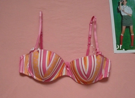 Wholesale fashion young LADY'S brassiere cotton material amanda's brand bra