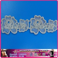 Wholesale Metallic Cotton underwear embroidery bra lace