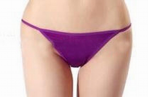 Wholesale anti-bacterial purple lady sexy lingerie/panties/underwear