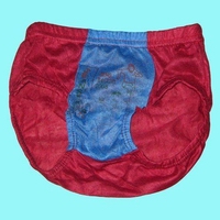 Wholesale children's 100% organic cotton anti-bacterial underwear kids' briefs