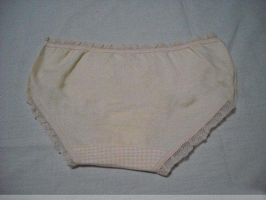 Wholesale women's 100% cotton panties sexy plain color lady's briefs on promotion