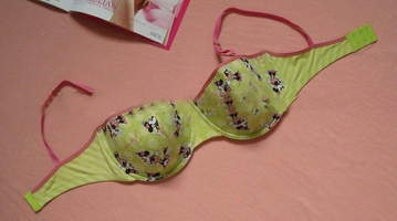 Wholesale 100% cotton green lady sexy padded bra latest design hot sale style bras