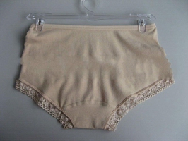Wholesale 100% cotton women's plain color panties, soft and comfortable lady underwear