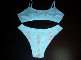 Wholesale women's underwear apparels breathable cotton sports bra