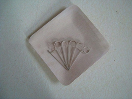 Wholesale Pink color disposable Dinnerware Sets home use bamboo dish