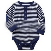 newest design hot selling cotton long sleeve Baby Romper