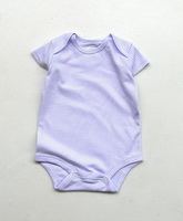 Wholesale colourful nice looking cotton unisex fashionable stock baby romper