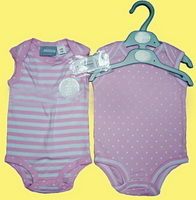 Wholesale yarn dyed girls cotton hot selling sleeveless baby romper