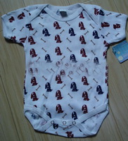 Wholesale summer knitted cotton fashionable high quality baby romper
