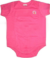 Wholesale embroidery cotton summer short sleeve fashionable baby clothing