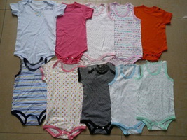 colourful cotton short sleeve  nice looking fashionable baby wear