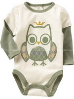 Wholesale hot selling cute nice looking comfortable cotton infant creepers