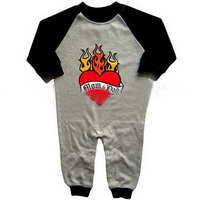 organic cotton baby rompers/infant creepers
