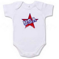 Wholesale organic cotton baby rompers/infant creepers