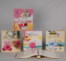 Wholesale joy bear light colour popular hot selling cute baby photo album