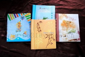 Wholesale assorted colours craft paper cheap gift promotion baby photo album
