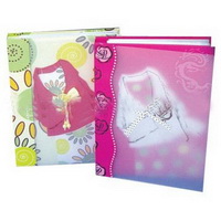 Wholesale gift pack 10 pages paper cute pink yellow good quality photo album