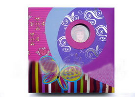 Wholesale colourful welded bound newest design gift promotion photo album