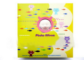 Wholesale colourful exquisite gift printing paper square baby photo album