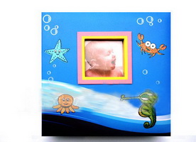Wholesale welded bound paper cover exquisite gift baby photo album