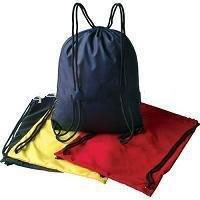 Casual various color stable quality Polyester drawstring backpack