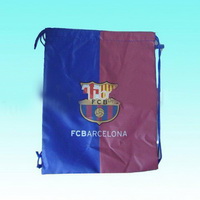Wholesale fashional casual  two kinds of color drawstring backpack